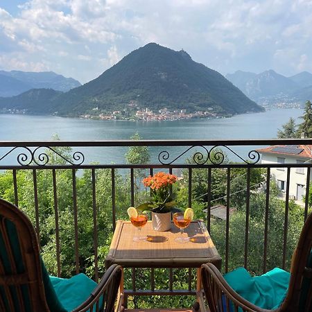 Appartamento Lake View Di Villa Giuliana Sulzano Esterno foto